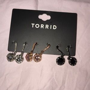 Set of 3 Torrid Ear Rings